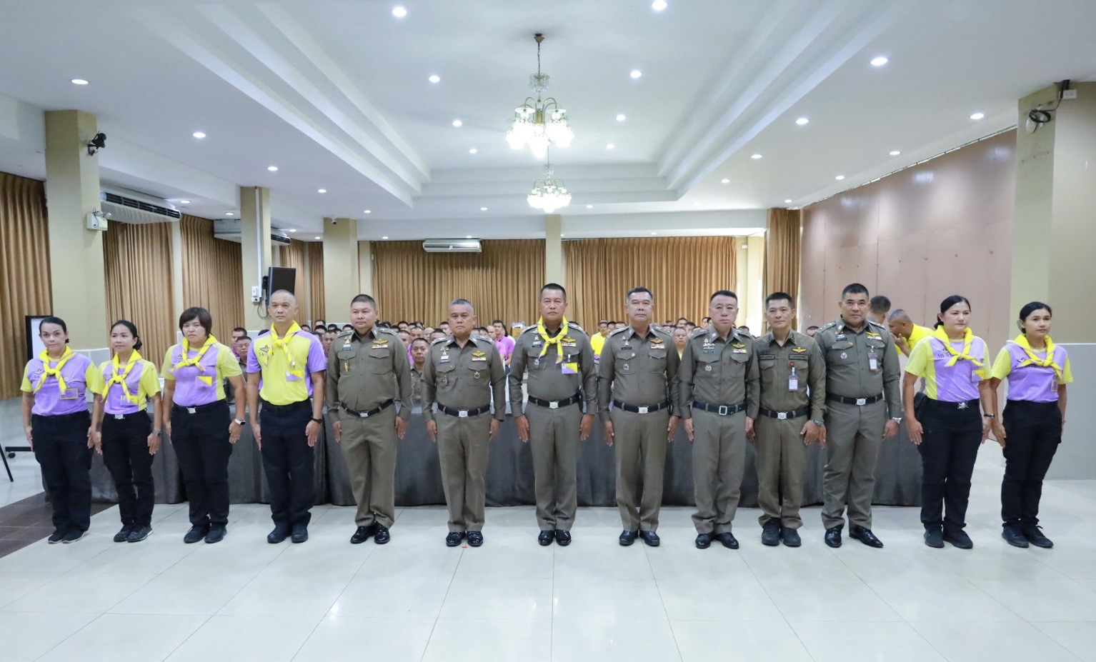 โครงการสัมมนาการถวายความปลอดภัย แก่ข้าราชการตำรวจผู้ปฏิบัติหน้าที่ถวายความปลอดภัยในพื้นที่ (Local CAT), จิตอาสา 904 และข้าราชการตำรวจในสังกัดตำรวจภูธรภาค 6